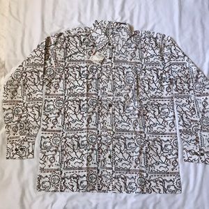 Grameen Check Bangladesh Screen Print Shirt XL